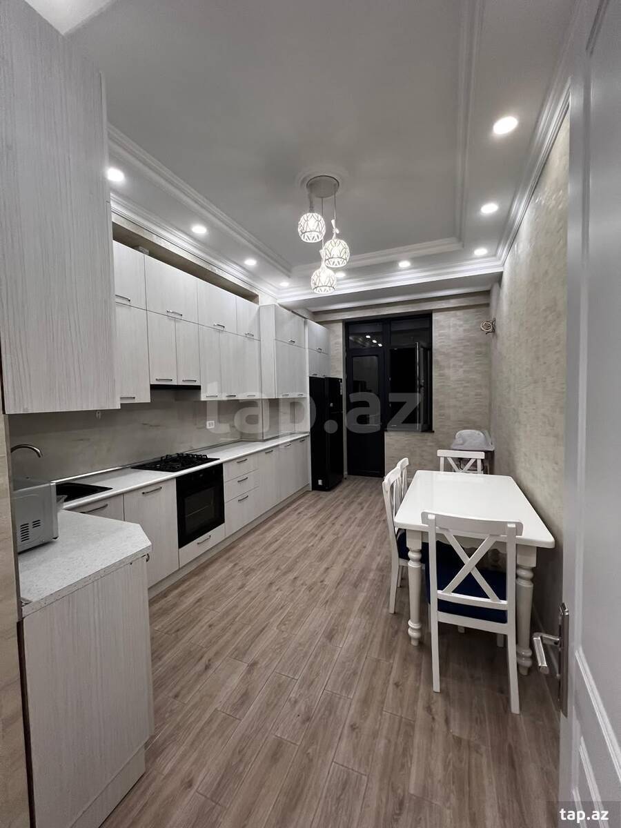 3-otaqlı yeni tikili kirayə verilir, Nərimanov r., 126 m²