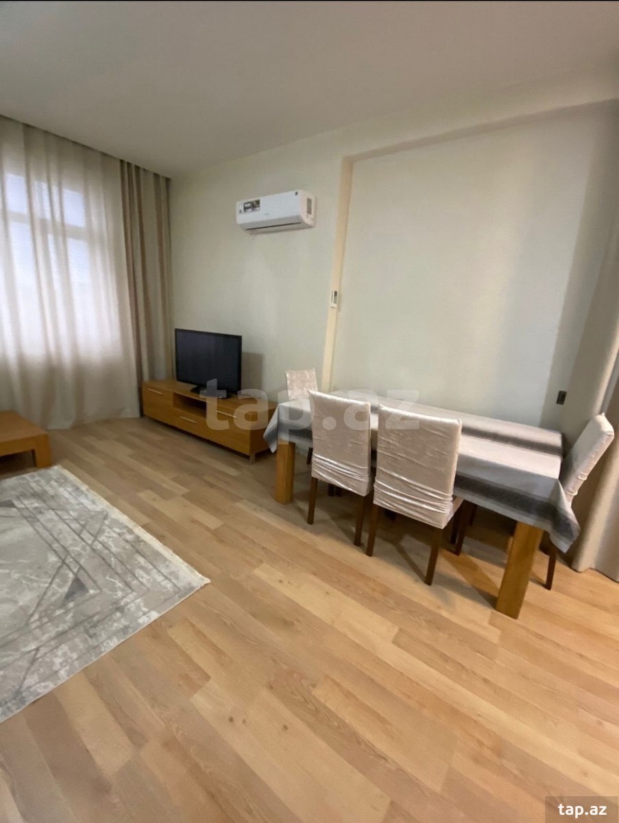 2-otaqlı yeni tikili kirayə verilir, Nəriman Nərimanov r., 70 m²