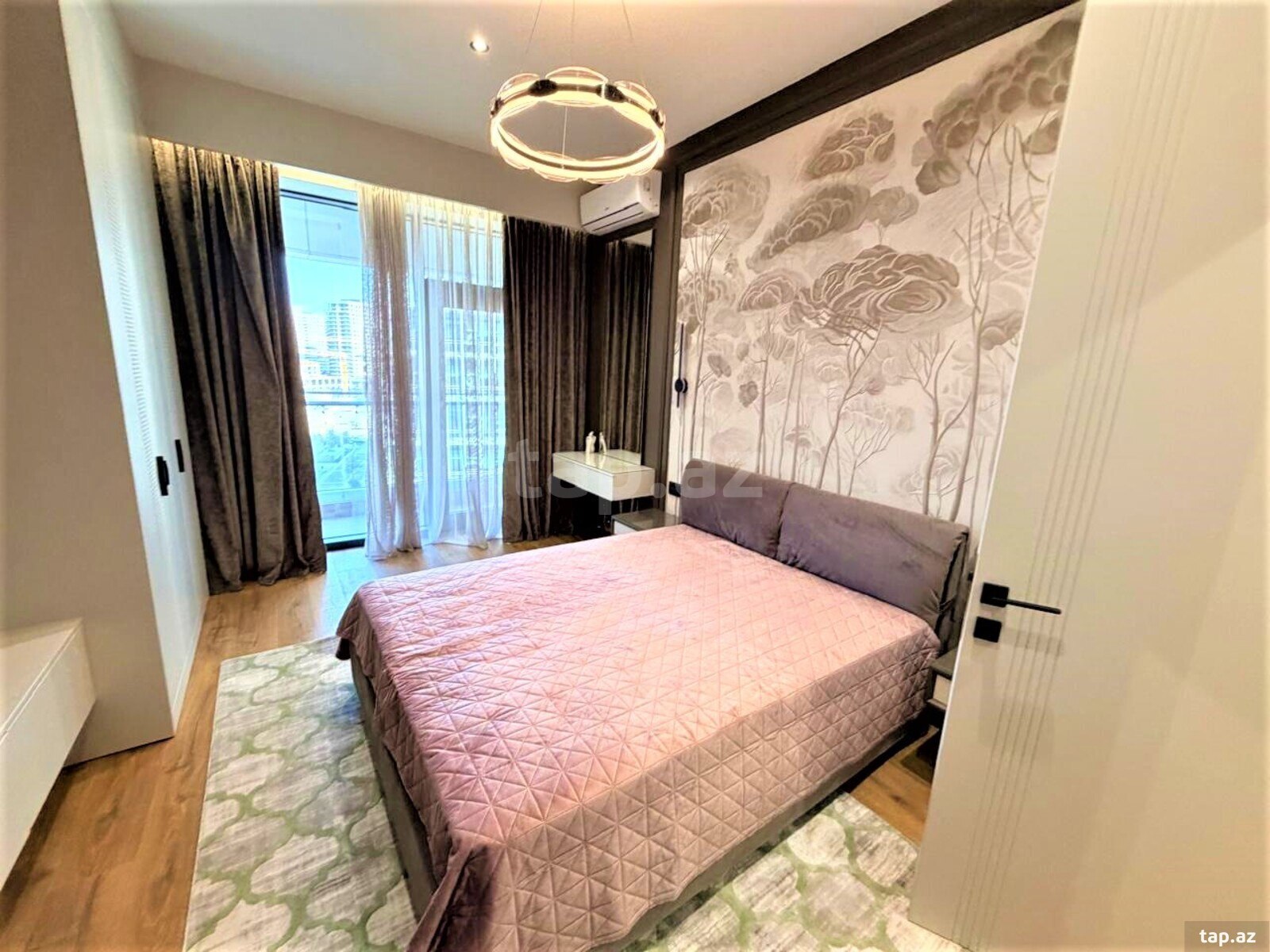2-otaqlı yeni tikili kirayə verilir, Mərkəzi Bulvar küç., 90 m²