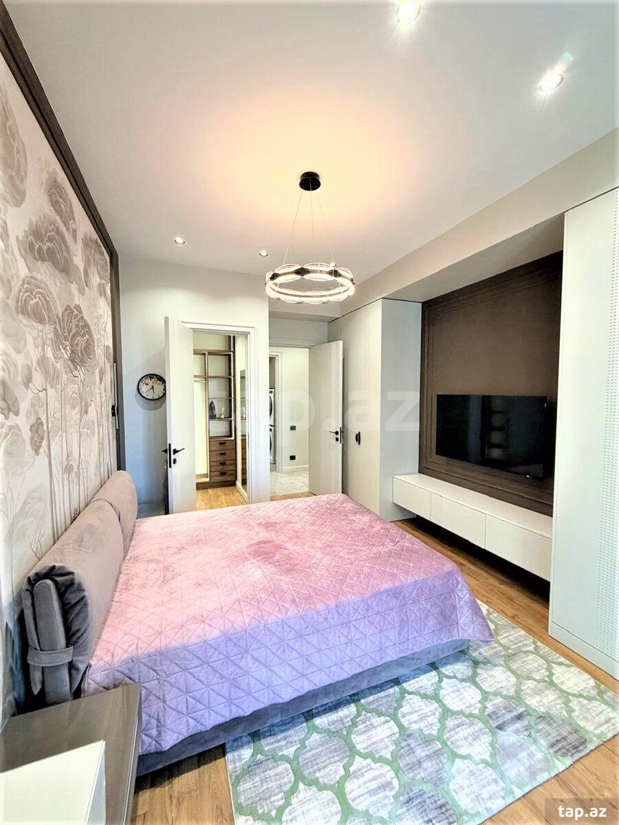 2-otaqlı yeni tikili kirayə verilir, Mərkəzi Bulvar küç., 90 m²