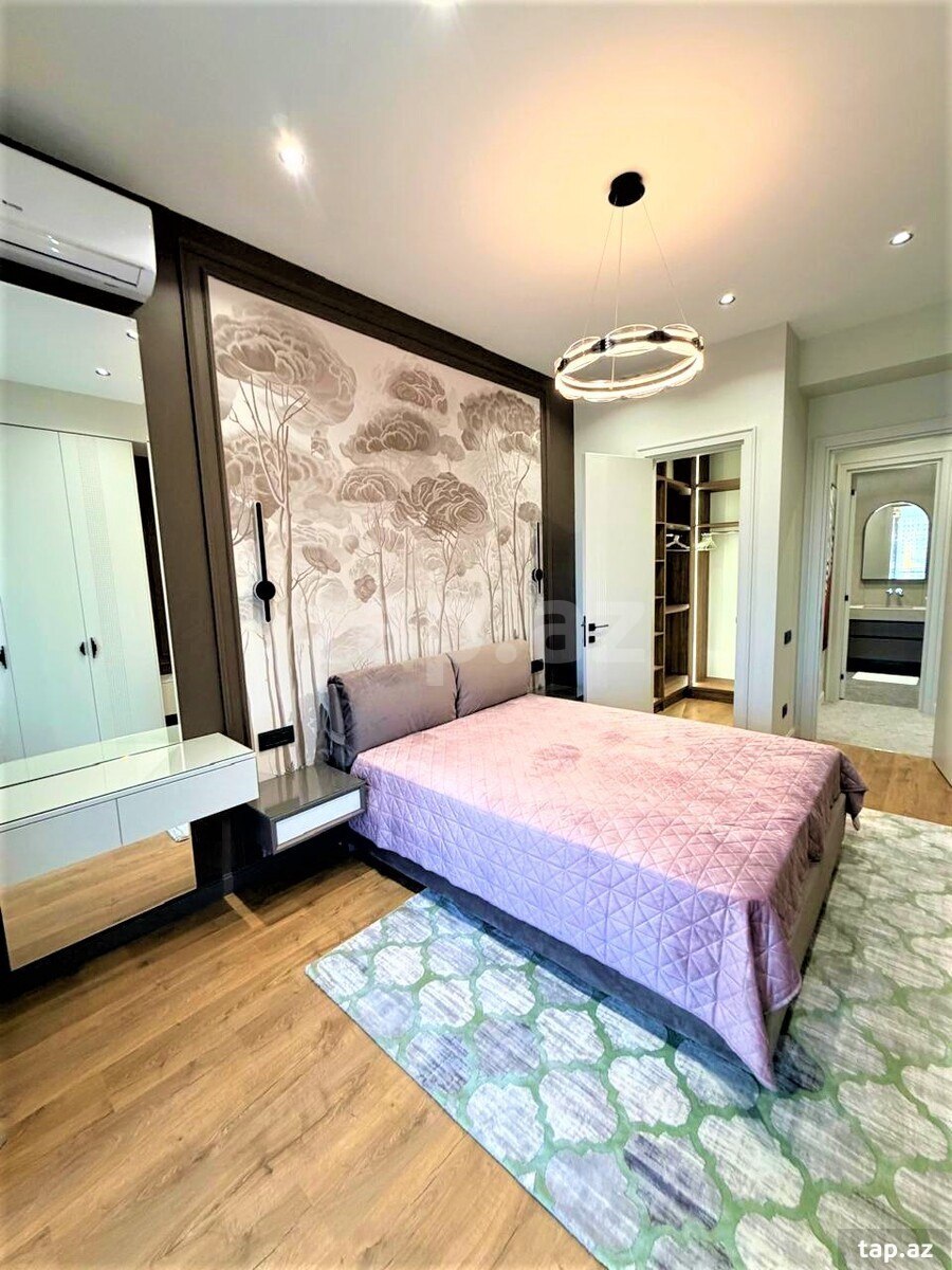 2-otaqlı yeni tikili kirayə verilir, Mərkəzi Bulvar küç., 90 m²