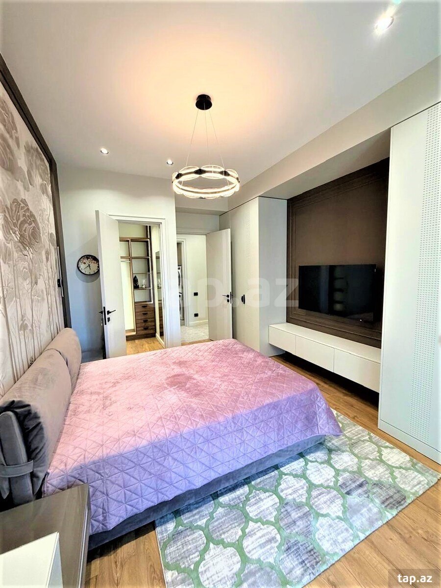 2-otaqlı yeni tikili kirayə verilir, Mərkəzi Bulvar küç., 90 m²