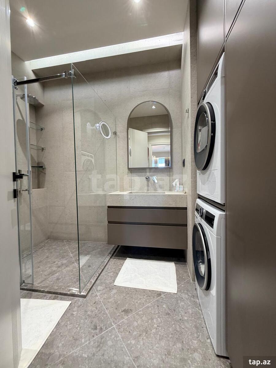 2-otaqlı yeni tikili kirayə verilir, Mərkəzi Bulvar küç., 90 m²
