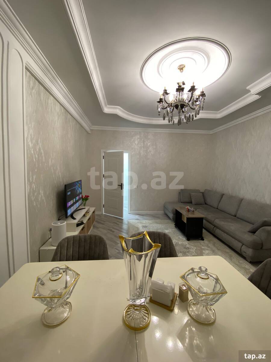2-otaqlı yeni tikili, Əhmədli m., 62 m²