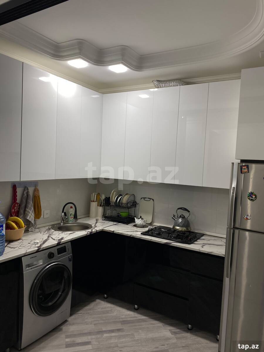 2-otaqlı yeni tikili, Əhmədli m., 62 m²
