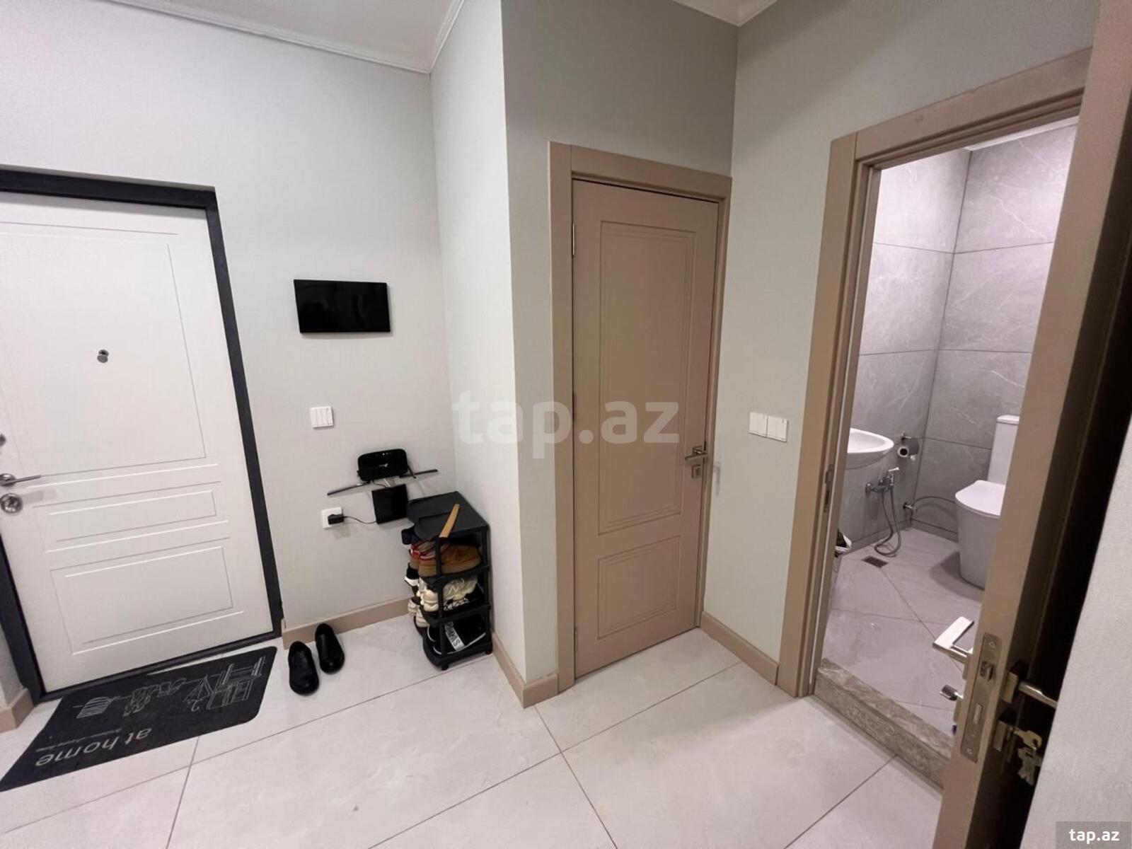 2-otaqlı yeni tikili, Binəqədi r., 87 m²