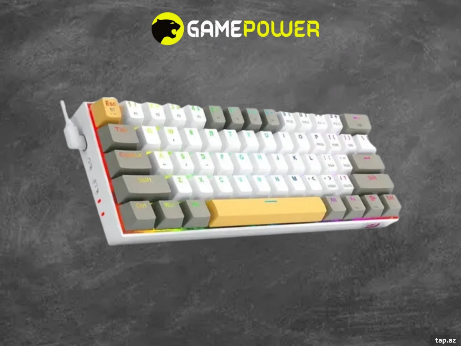 Klaviatura "Redragon DRACONIC PRO K530 OG&GY&BK"