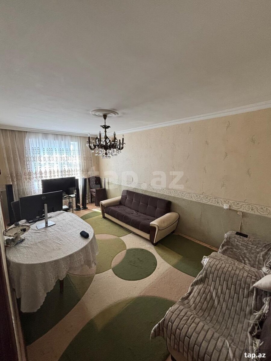 2-otaqlı mənzil, Əhmədli m., 60 m²