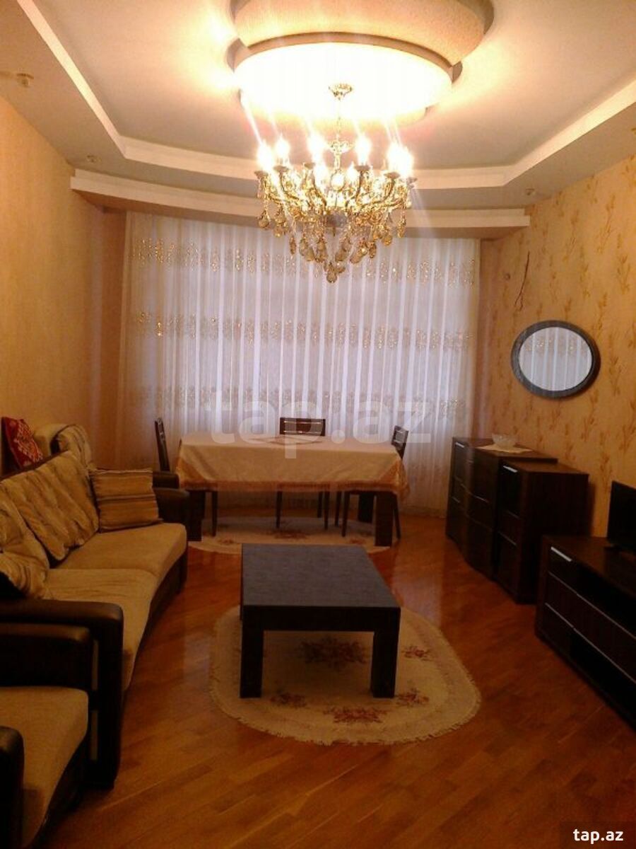 2-otaqlı yeni tikili kirayə verilir, H. B. Zərdabi küç., 90 m²