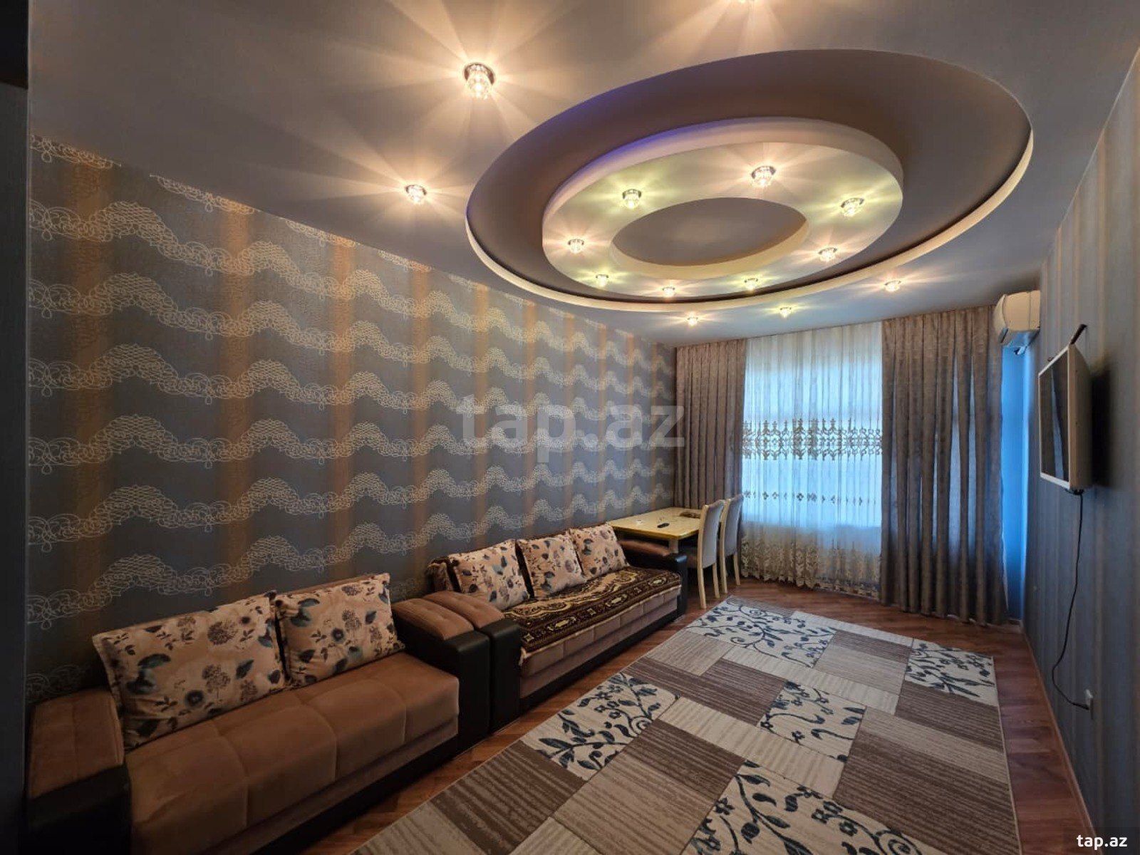 4-otaqlı yeni tikili kirayə verilir, Əbdüləzəl Dəmirçizadə küç., 165 m²