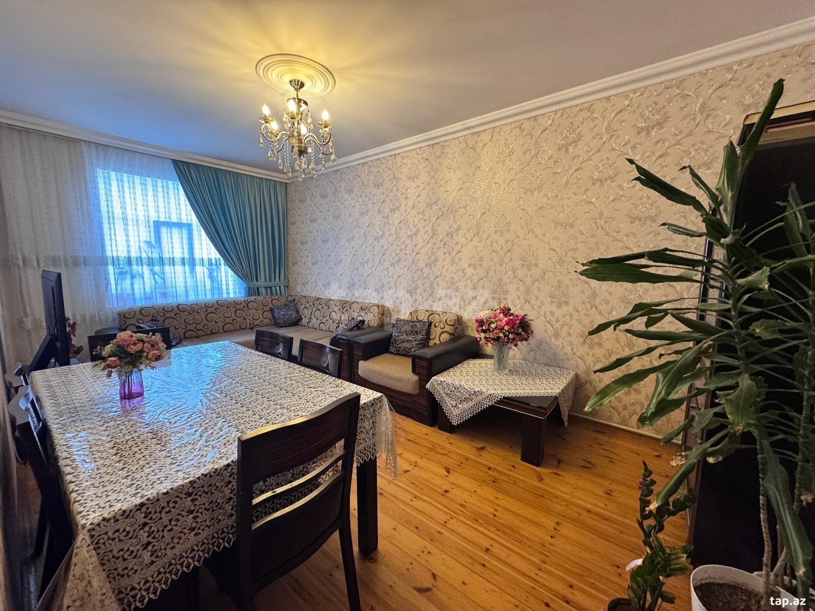 4-otaqlı mənzil, Əhmədli m., 105 m²