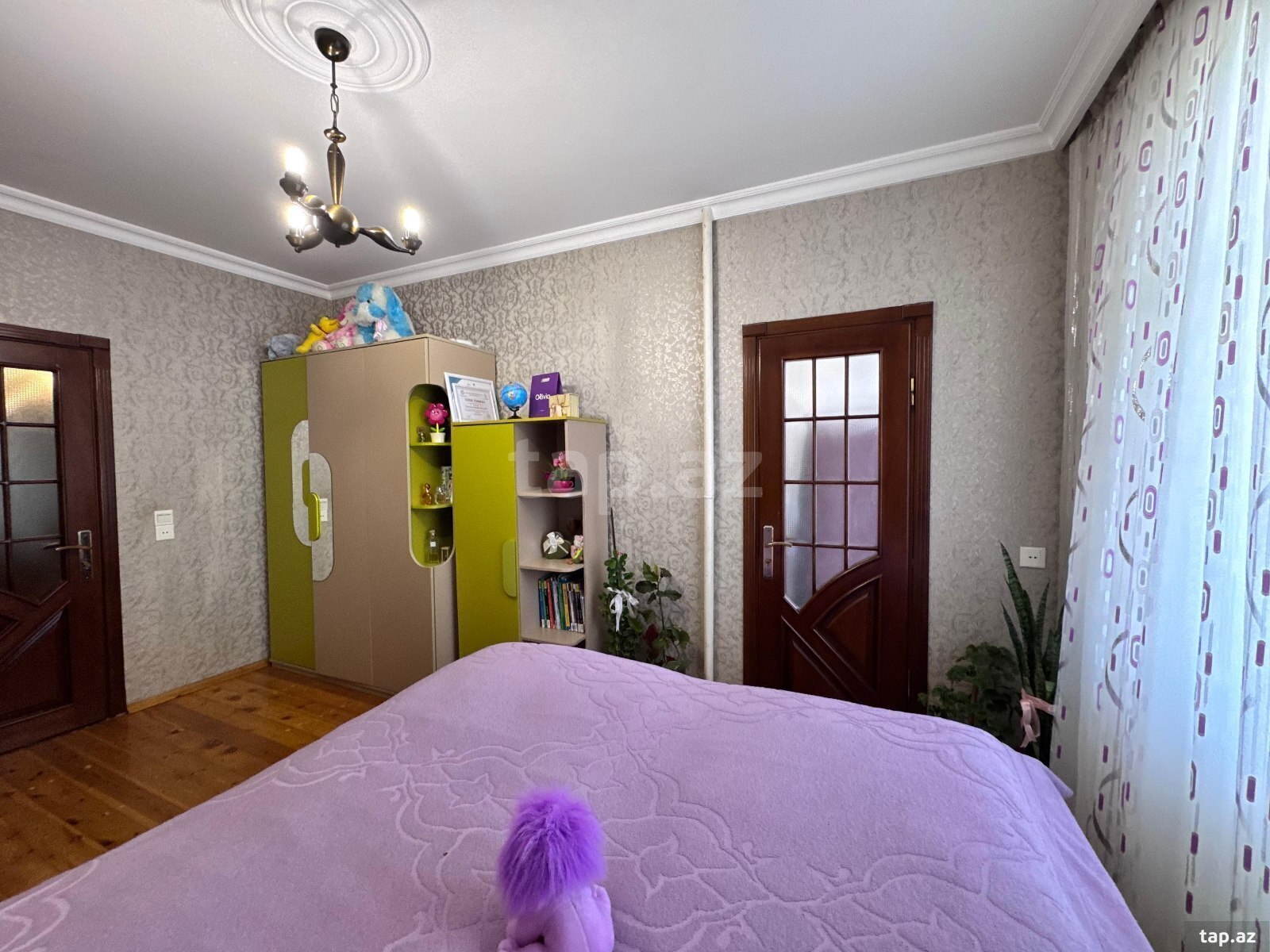 4-otaqlı mənzil, Əhmədli m., 105 m²