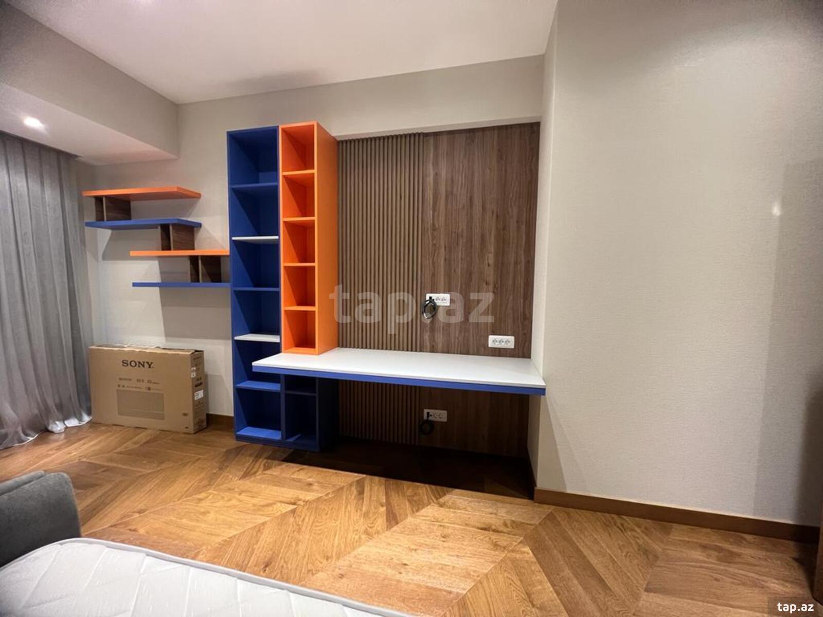 3-otaqlı yeni tikili kirayə verilir, Afiyəddin Cəlilov küç., 100 m²