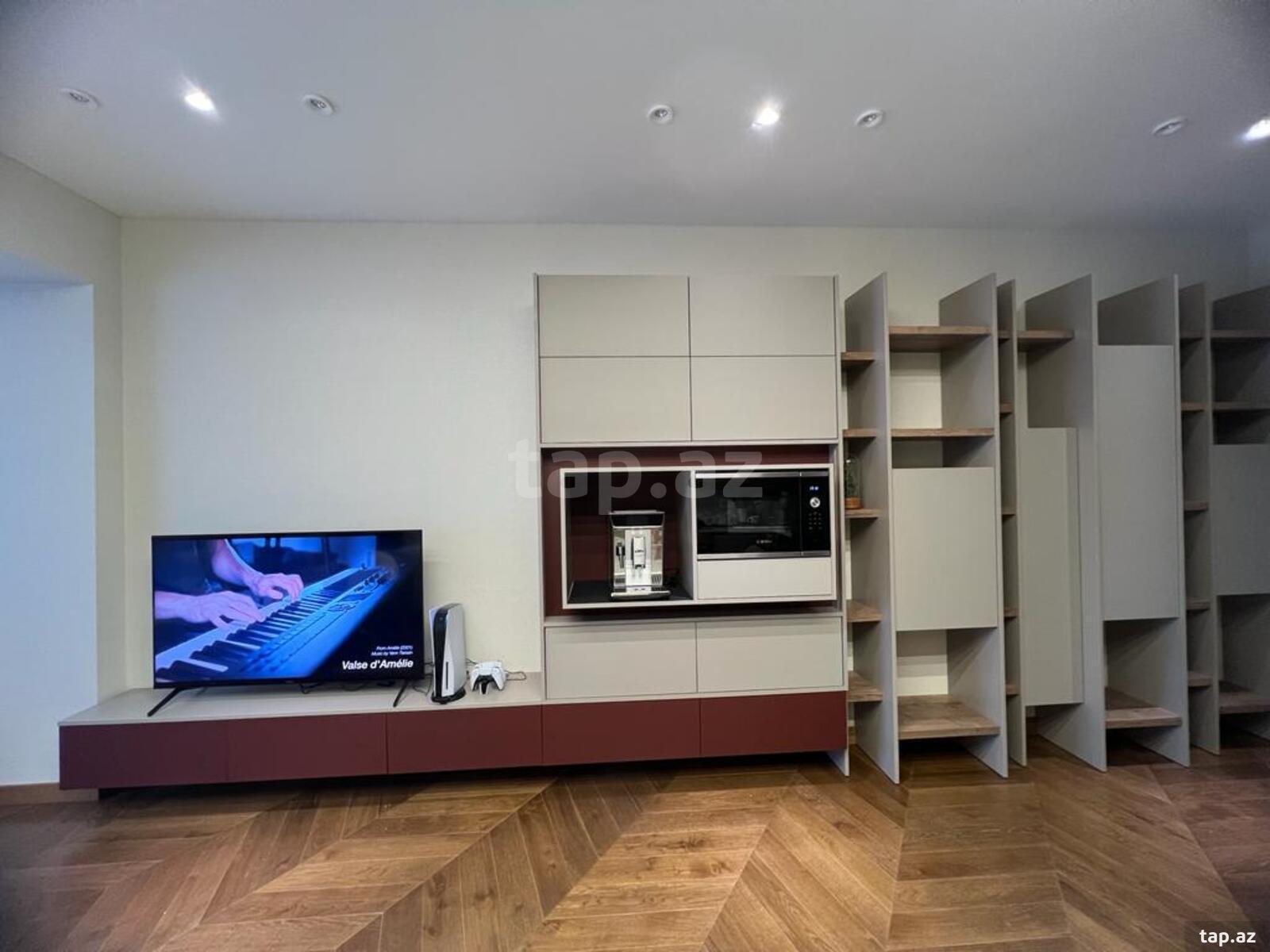 3-otaqlı yeni tikili kirayə verilir, Afiyəddin Cəlilov küç., 100 m²
