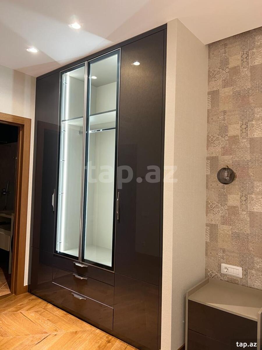 3-otaqlı yeni tikili kirayə verilir, Afiyəddin Cəlilov küç., 100 m²