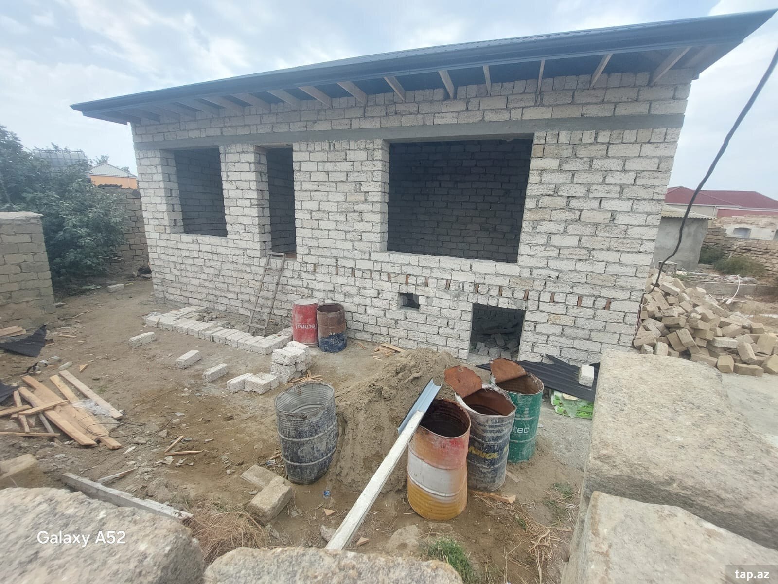 3 otaqlı həyət evi satılır, Hövsan, Bakı