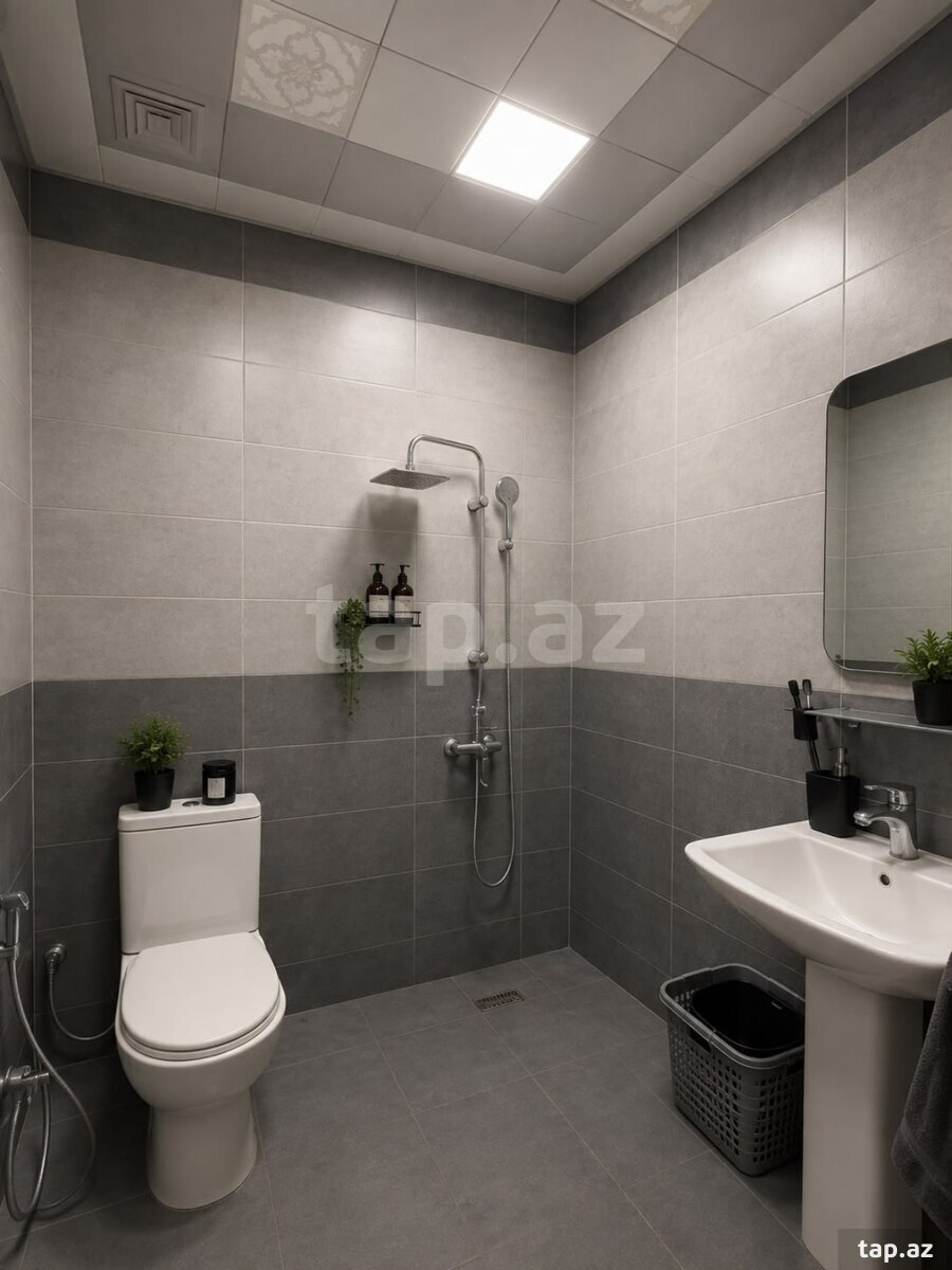 3-otaqlı yeni tikili kirayə verilir, Gənclik m., 80 m²