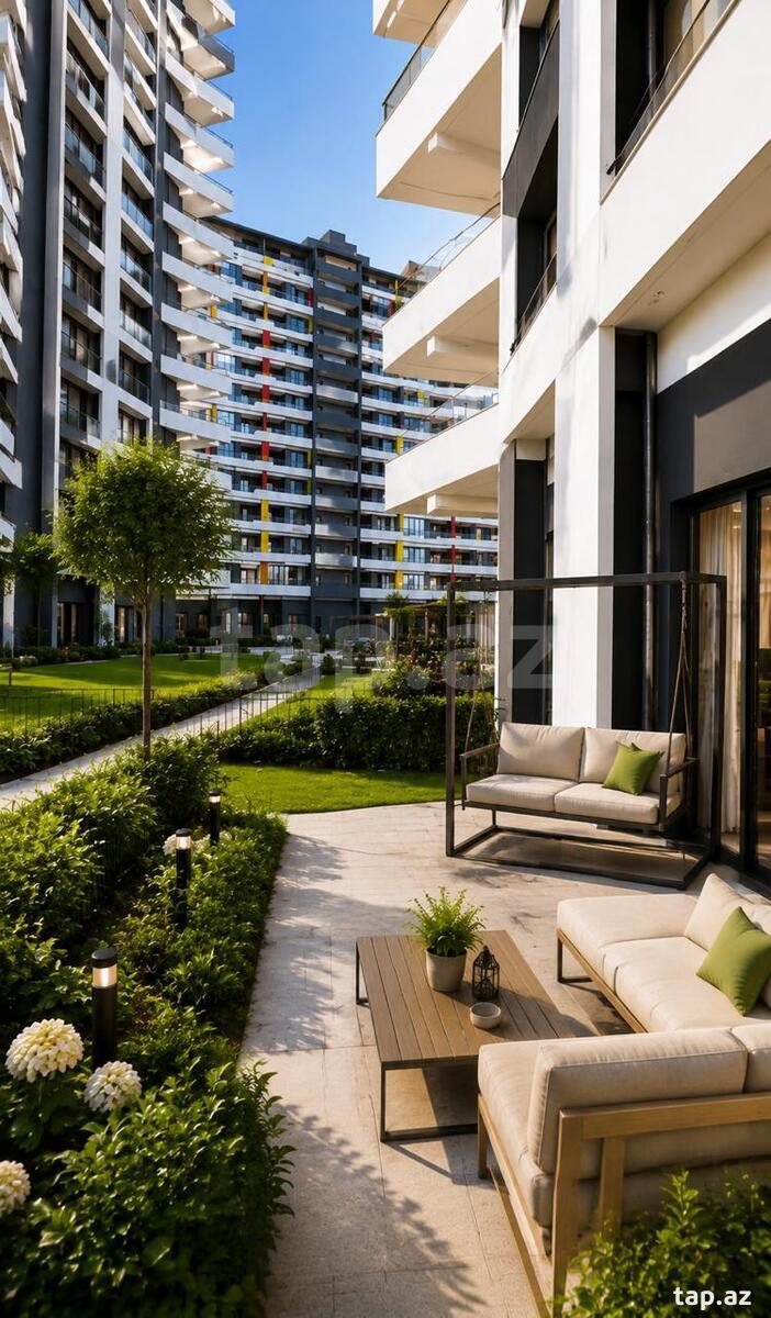 2-otaqlı yeni tikili, Həmdəm Ağayev küç., 75 m²