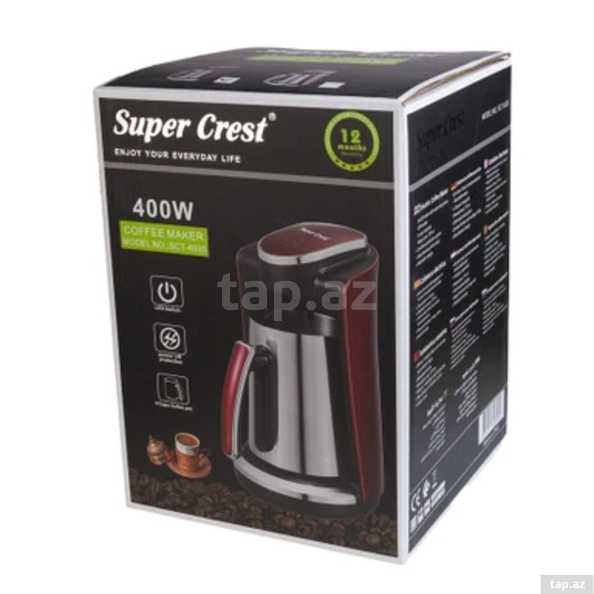 Qəhvədəmləyən Super Crest SCT-4035 — 1