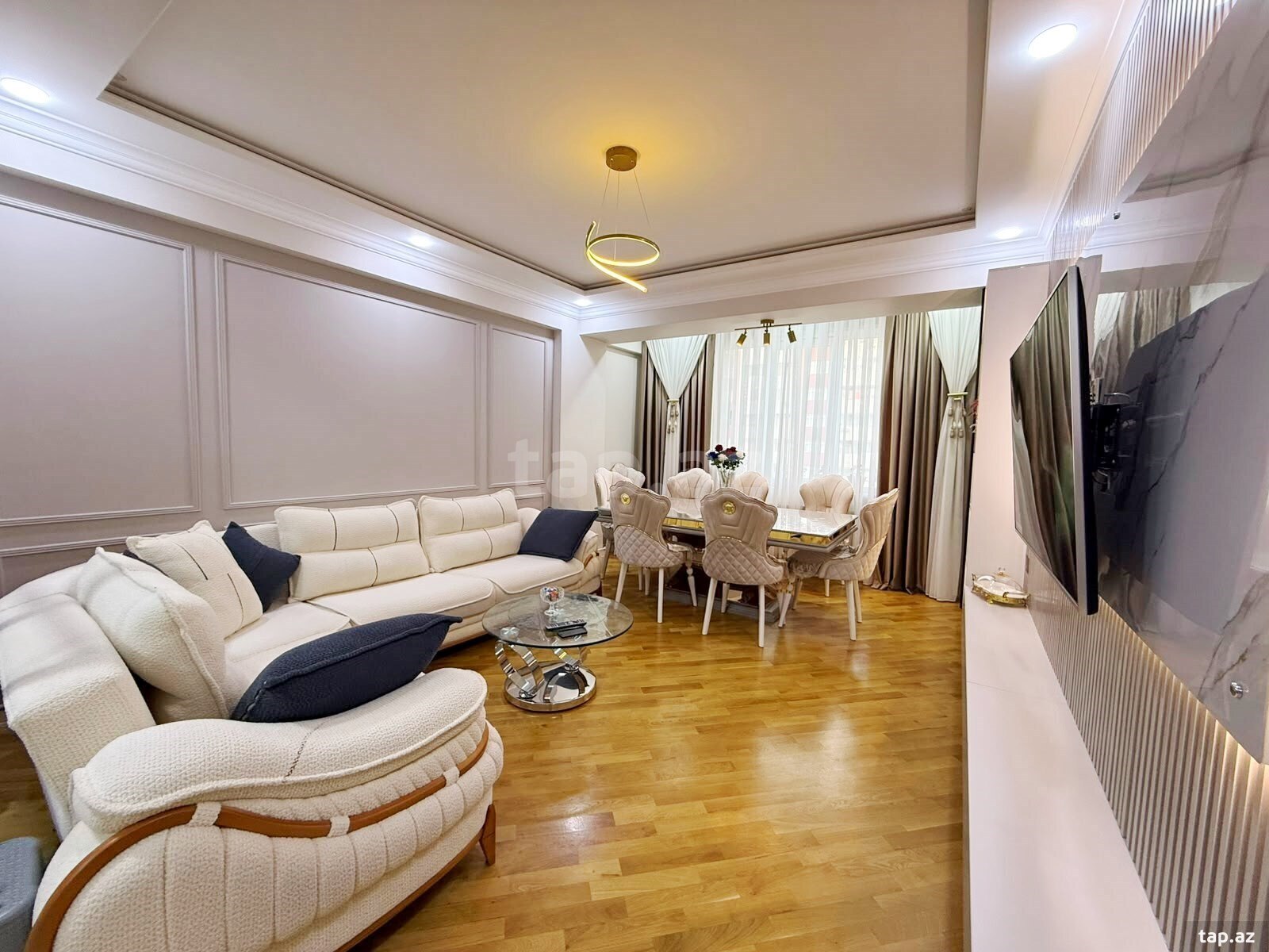 2-otaqlı yeni tikili, Qara Qarayev pr., 80 m²