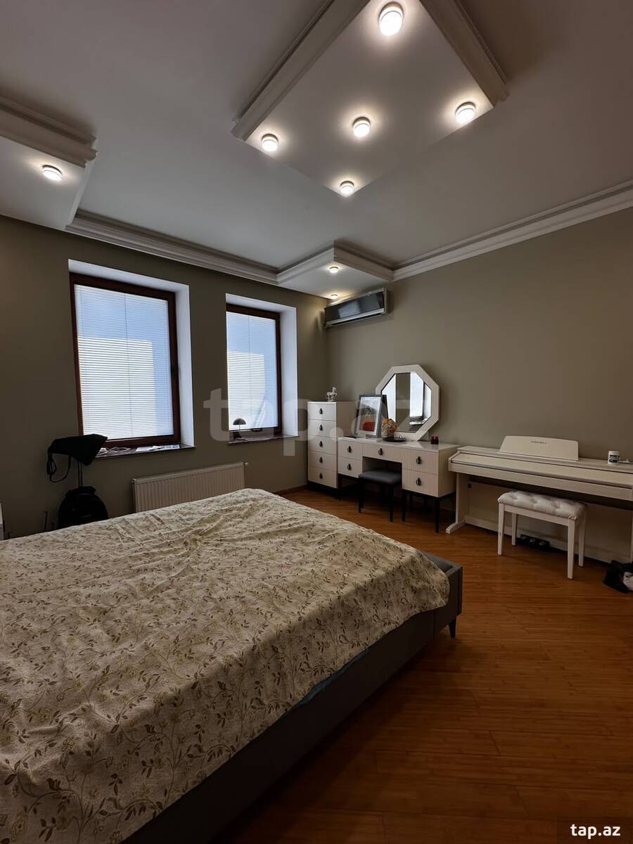 3-otaqlı mənzil, Nizami m., 110 m²