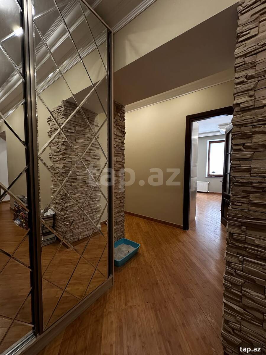 3-otaqlı mənzil, Nizami m., 110 m²
