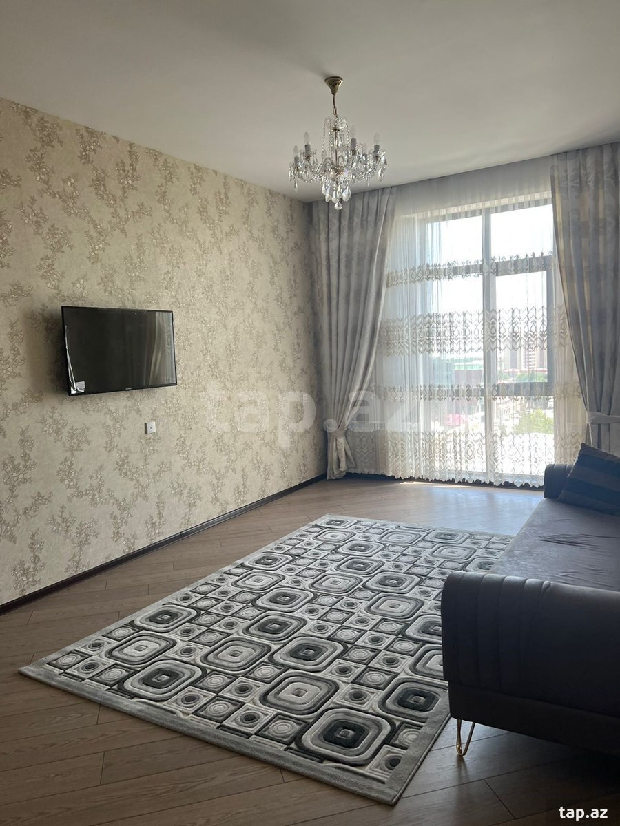2-otaqlı yeni tikili kirayə verilir, Gəncə ş., 82 m²