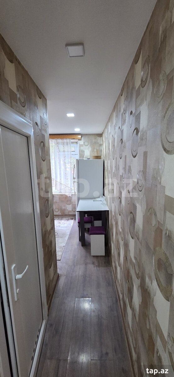 1-otaqlı mənzil kirayə verilir, E.Akademiyası m., 35 m²