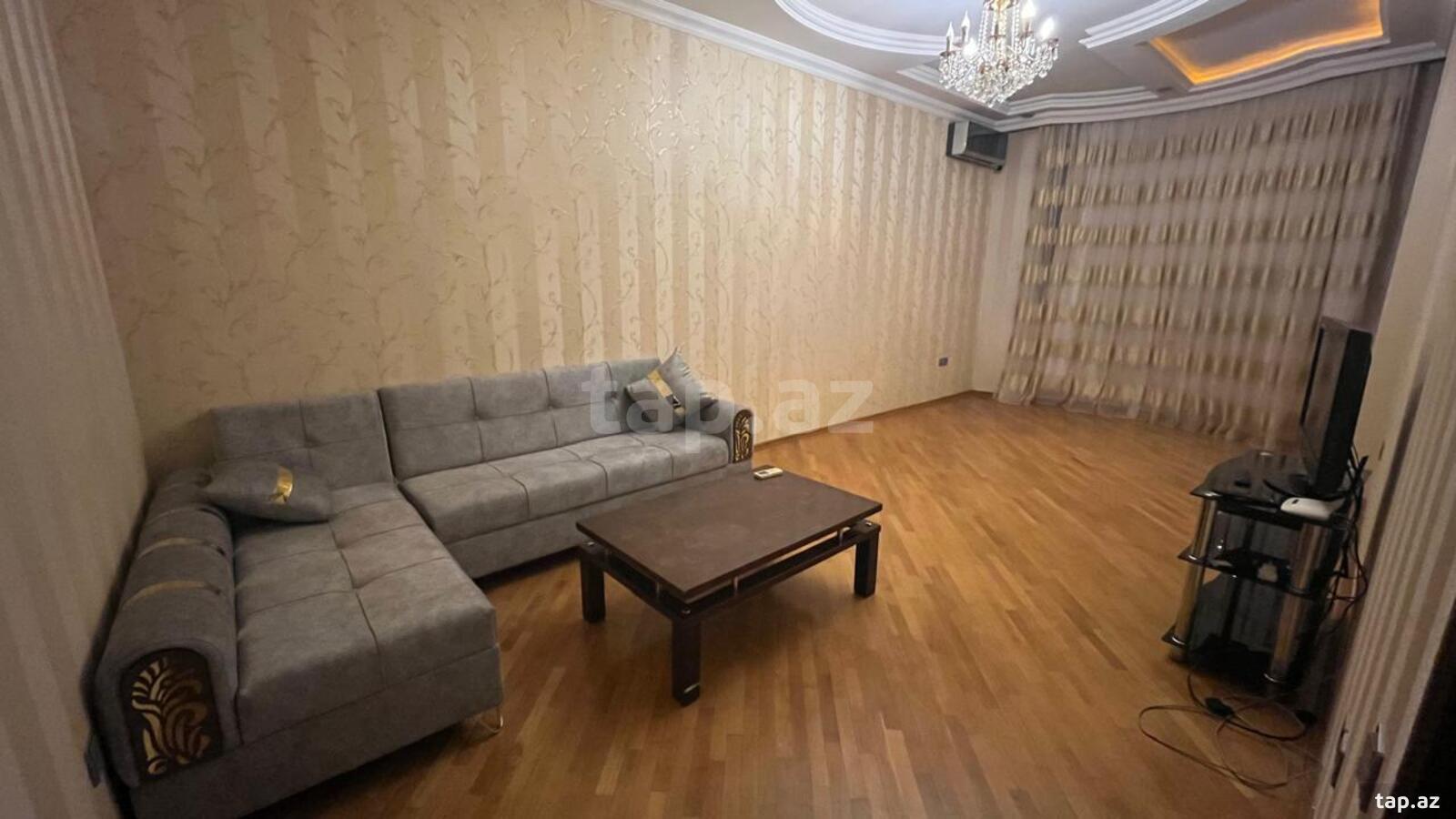 3-otaqlı yeni tikili kirayə verilir, Nərimanov r., 115 m²
