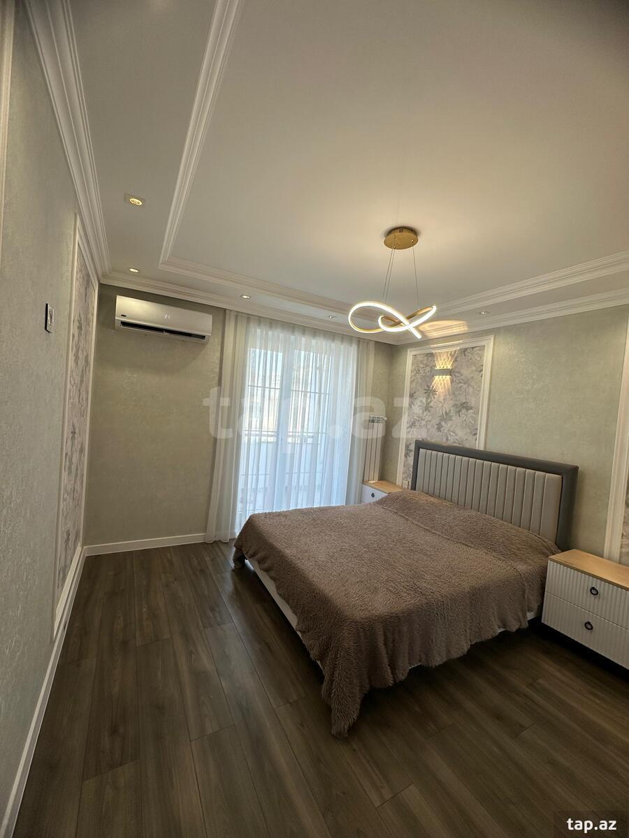 3-otaqlı yeni tikili kirayə verilir, Sahil m., 110 m²