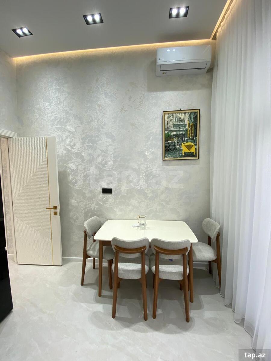3-otaqlı yeni tikili kirayə verilir, N.Nərimanov m., 100 m²