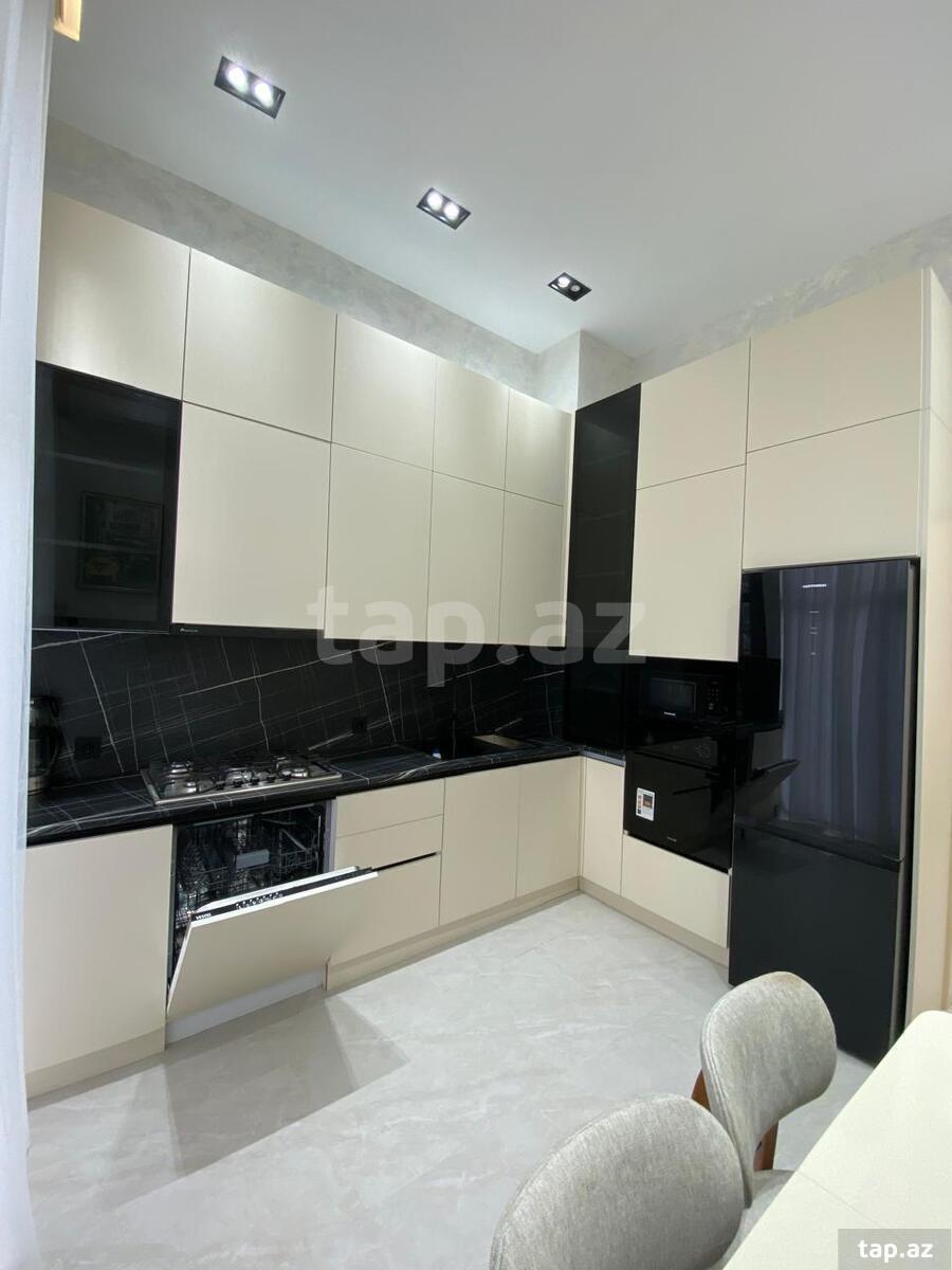 3-otaqlı yeni tikili kirayə verilir, N.Nərimanov m., 100 m²