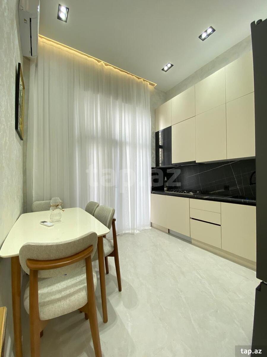 3-otaqlı yeni tikili kirayə verilir, N.Nərimanov m., 100 m²