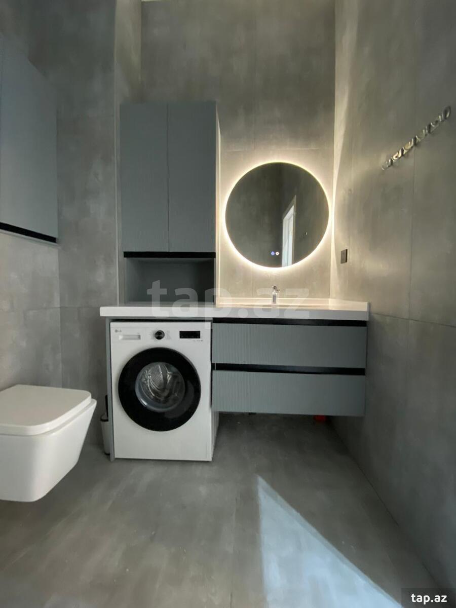 3-otaqlı yeni tikili kirayə verilir, N.Nərimanov m., 100 m²