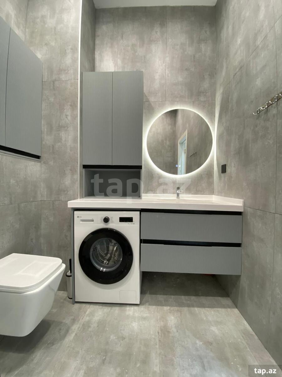 3-otaqlı yeni tikili kirayə verilir, N.Nərimanov m., 100 m²