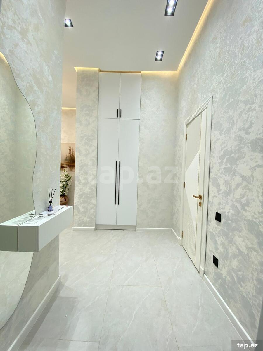 3-otaqlı yeni tikili kirayə verilir, N.Nərimanov m., 100 m²