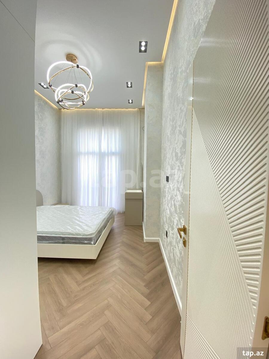 3-otaqlı yeni tikili kirayə verilir, N.Nərimanov m., 100 m²