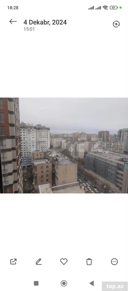 3-otaqlı yeni tikili kirayə verilir, Nəsib bəy Yusifbəyli küç., 130 m²