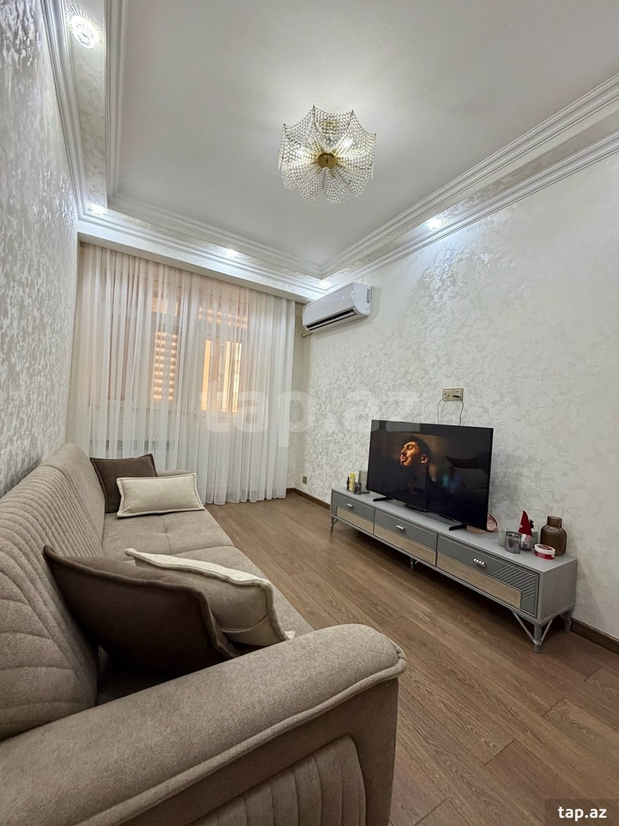 2-otaqlı yeni tikili, Həzi Aslanov m., 52 m²