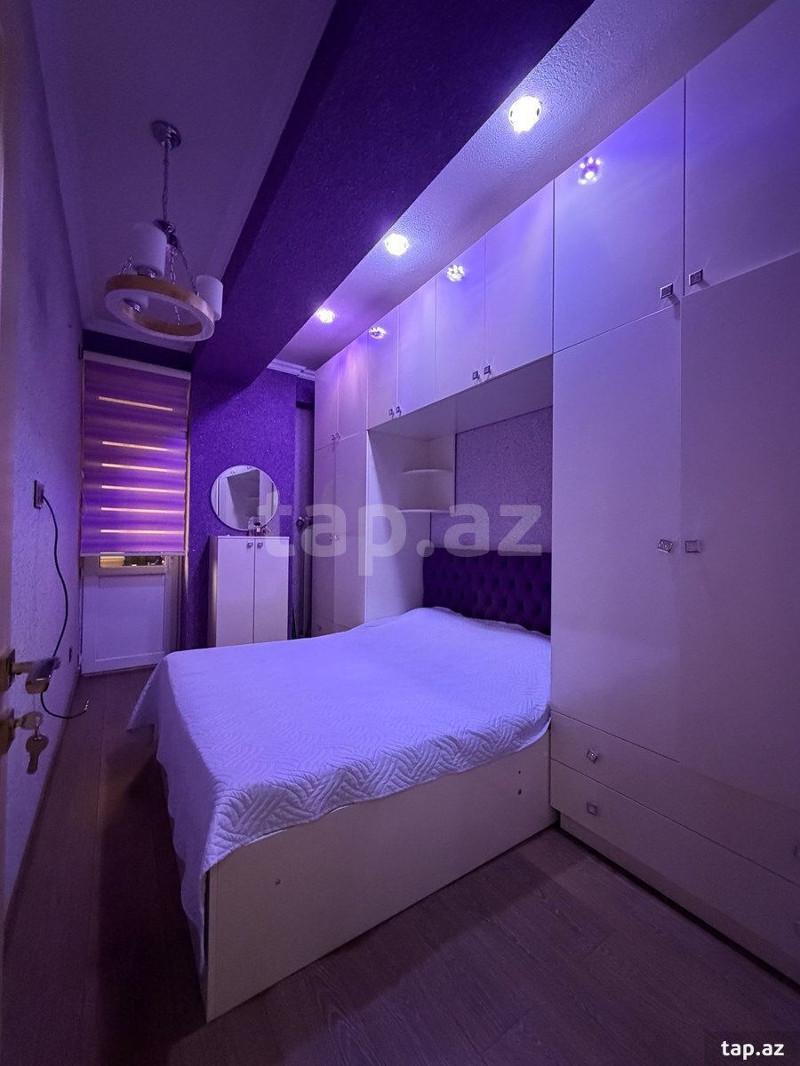 2-otaqlı yeni tikili, Həzi Aslanov m., 52 m²