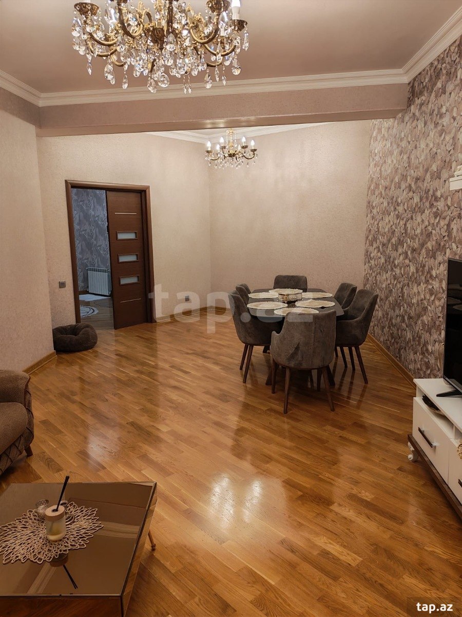 3-otaqlı yeni tikili, Nərimanov r., 109 m²