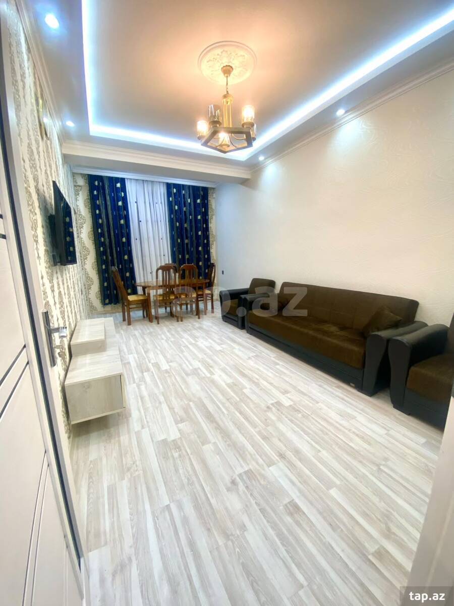 2-otaqlı yeni tikili kirayə verilir, Nərimanov m., 55 m²