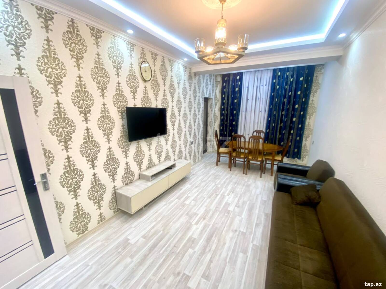 2-otaqlı yeni tikili kirayə verilir, Nərimanov m., 55 m²