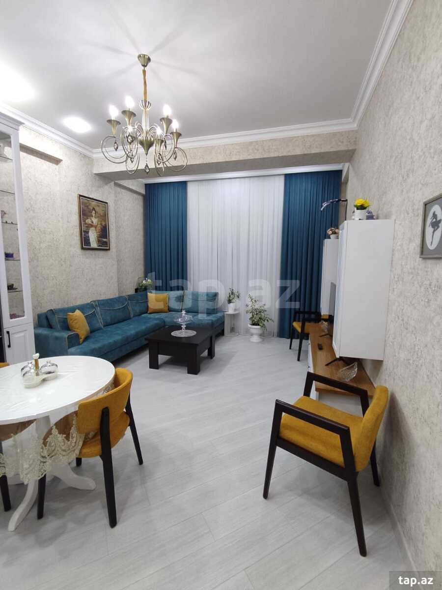3-otaqlı yeni tikili kirayə verilir, Z.Xəlilov küç., 80 m²
