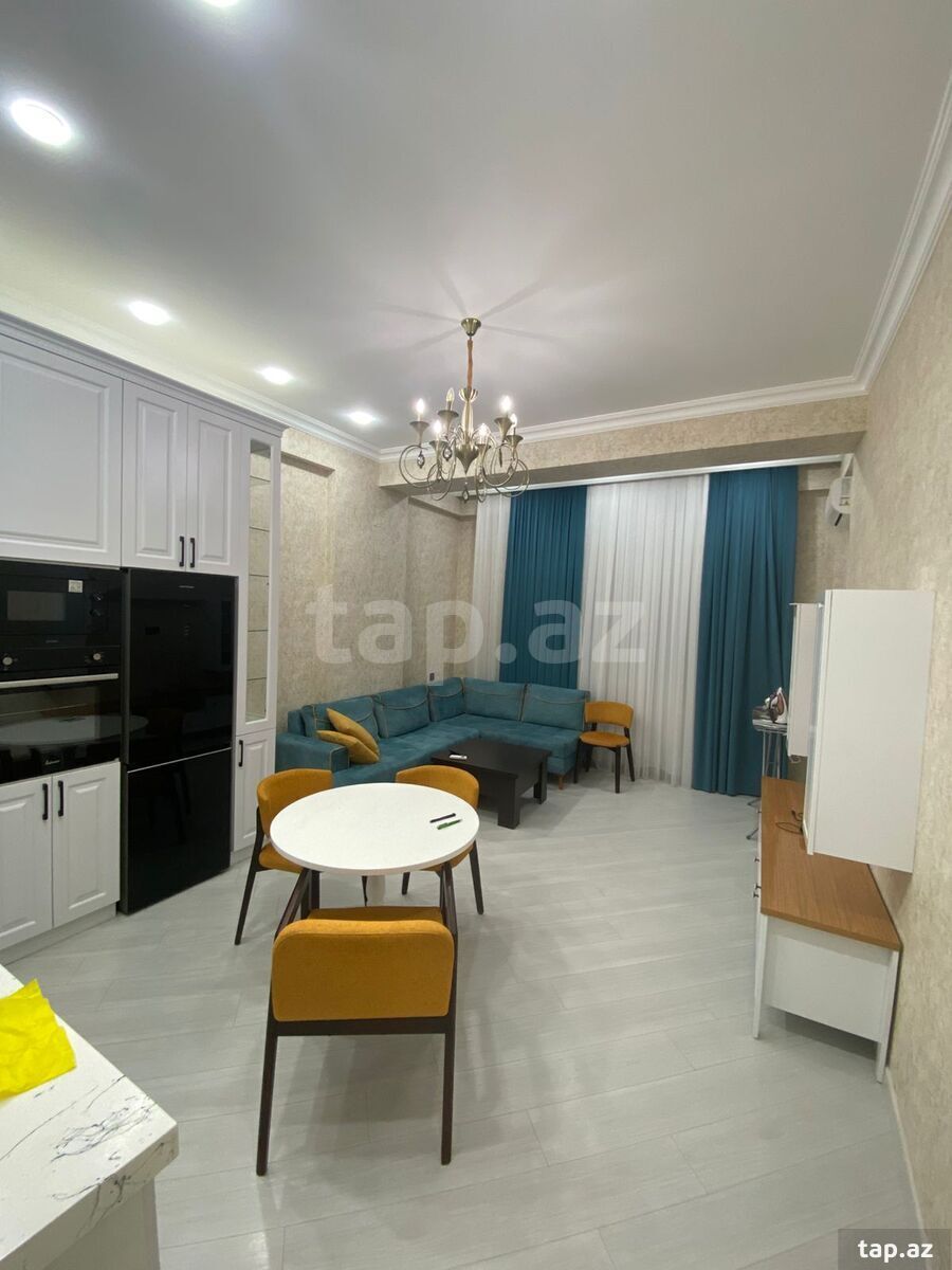 3-otaqlı yeni tikili kirayə verilir, Z.Xəlilov küç., 80 m²
