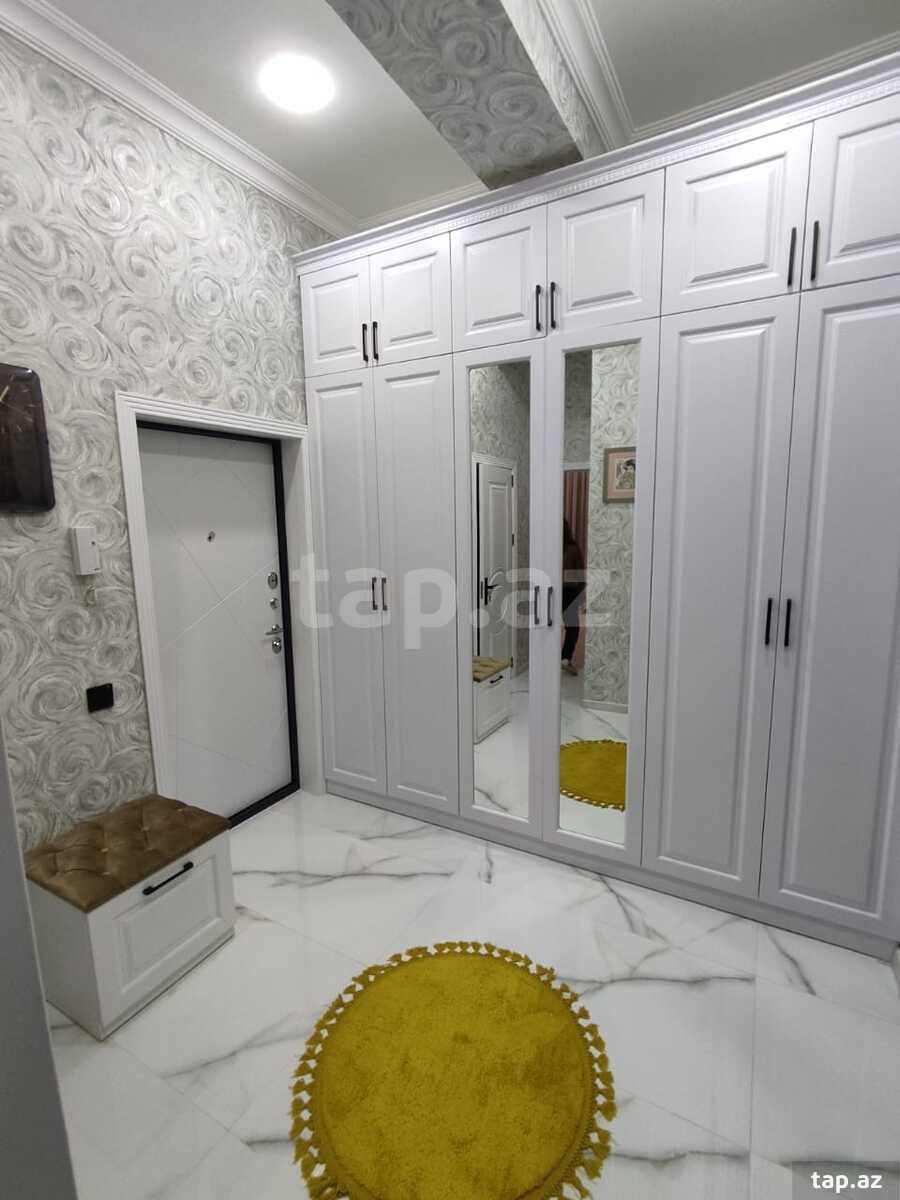 3-otaqlı yeni tikili kirayə verilir, Z.Xəlilov küç., 80 m²