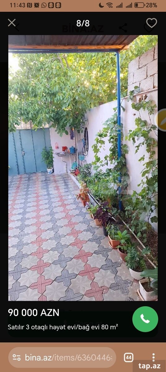 Həyət evi kirayə verilir, Heydər Əliyev pr.