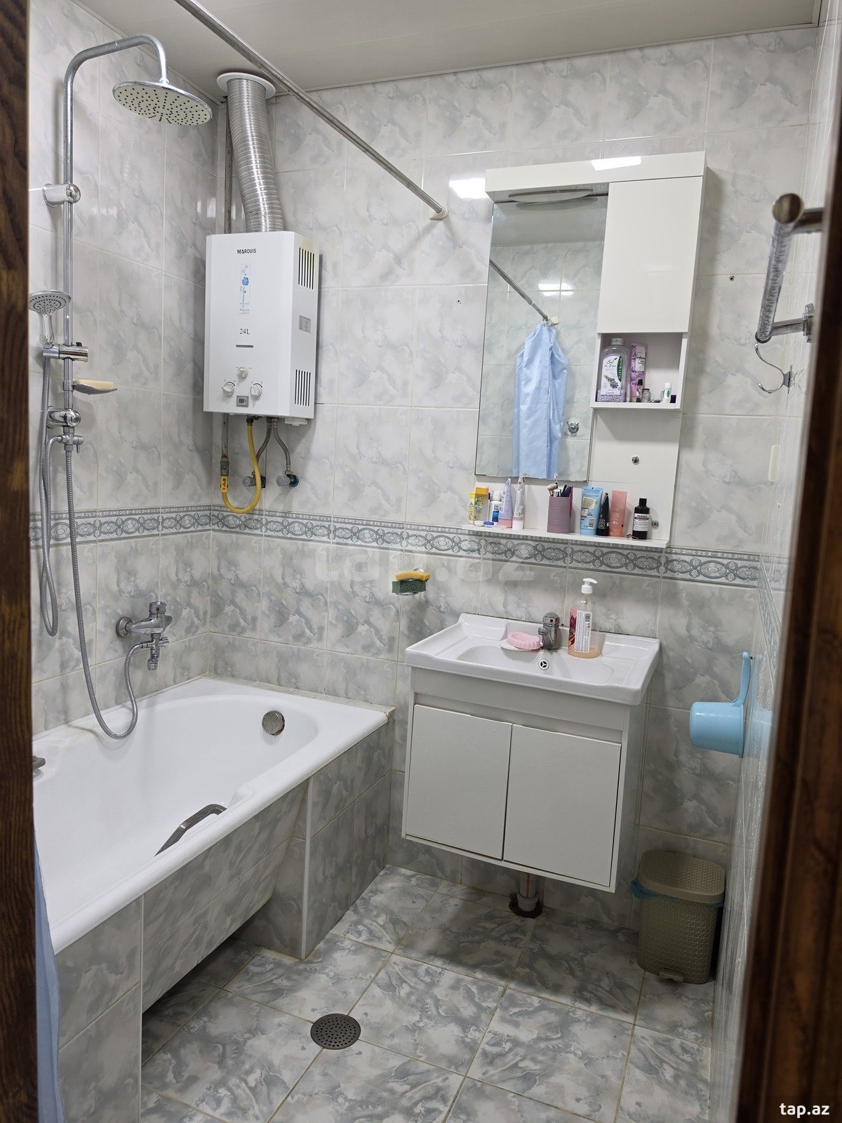 3-otaqlı mənzil, Nəsimi r., 74 m²