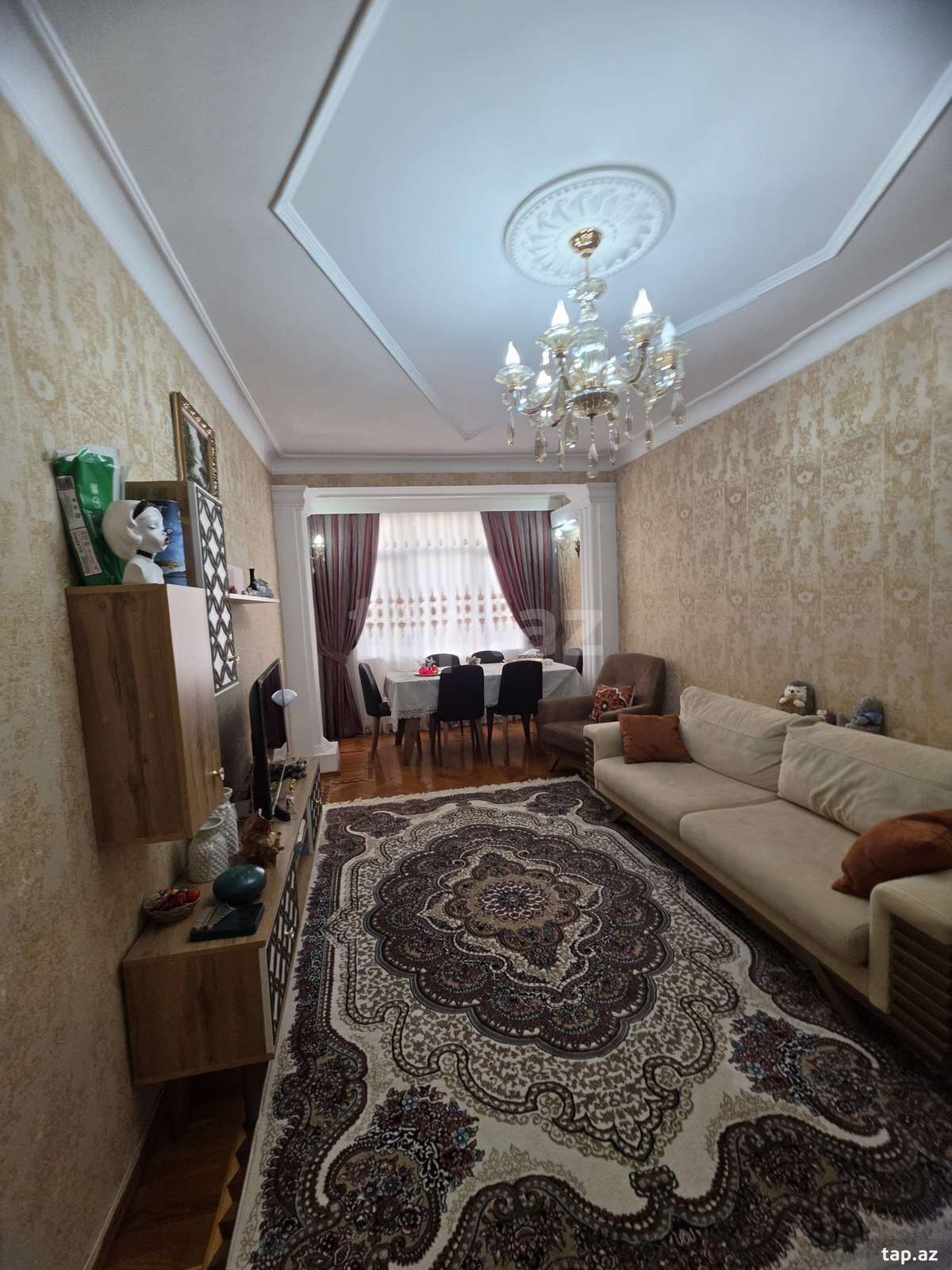 3-otaqlı mənzil, Nəsimi r., 74 m²