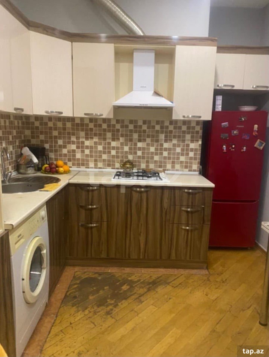 2-otaqlı yeni tikili kirayə verilir, N.Nərimanov m., 70 m²